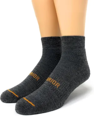 WARRIOR ALPACA SOCKS - All-American Ankle High Quarter Crew Alpaca Unisex Sport Socks