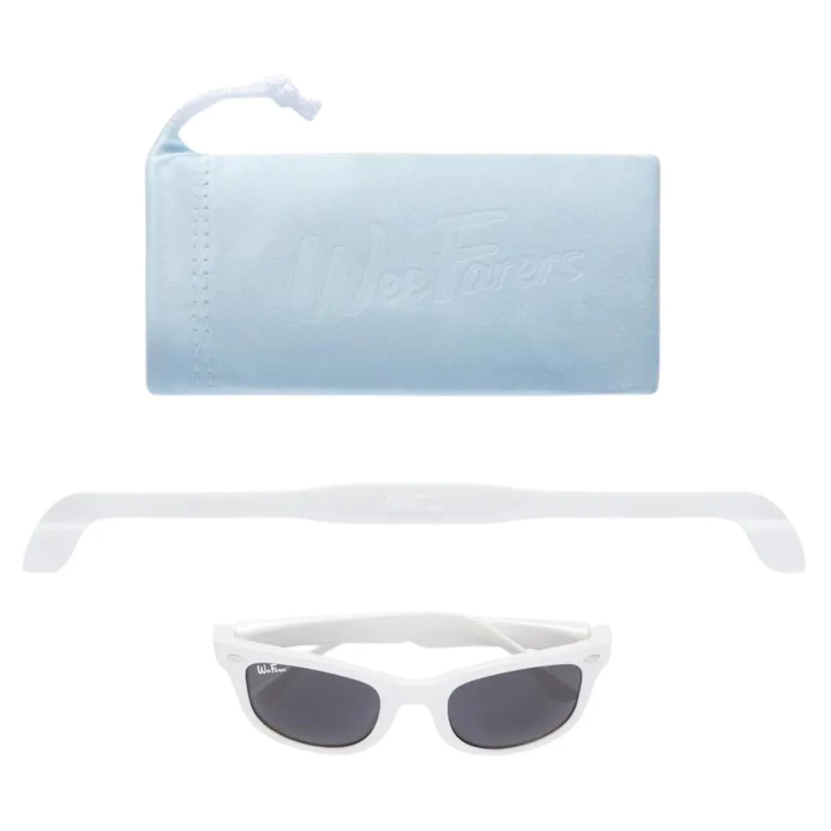 WeeFarers Kid's (ages 4-6) Polarized White Sunglasses