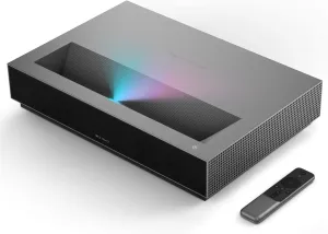 WEMAX Nova 4K UHD Ultra Short Throw Projector, 150" ALPD Laser TV with Smart Android TV, HDR10 Home Theater, Dolby Audio DTS-HD, UST Projector for Movie, WiFi Bluetooth, Built in Google Assistant