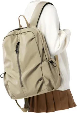 weradar School Backpack For Women Men,Waterproof College Backpack,High School bag,Lightweight Casual Daypack Middle Student Travel Back pack,Cute Bookbag For Teens Boys Girls (Khaki)