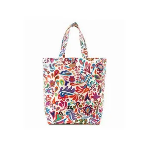 White Swirly Basic Bag (7612)