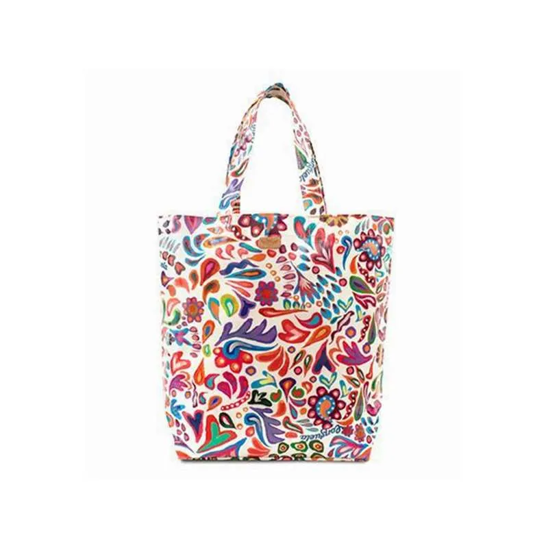 White Swirly Basic Bag (7612)