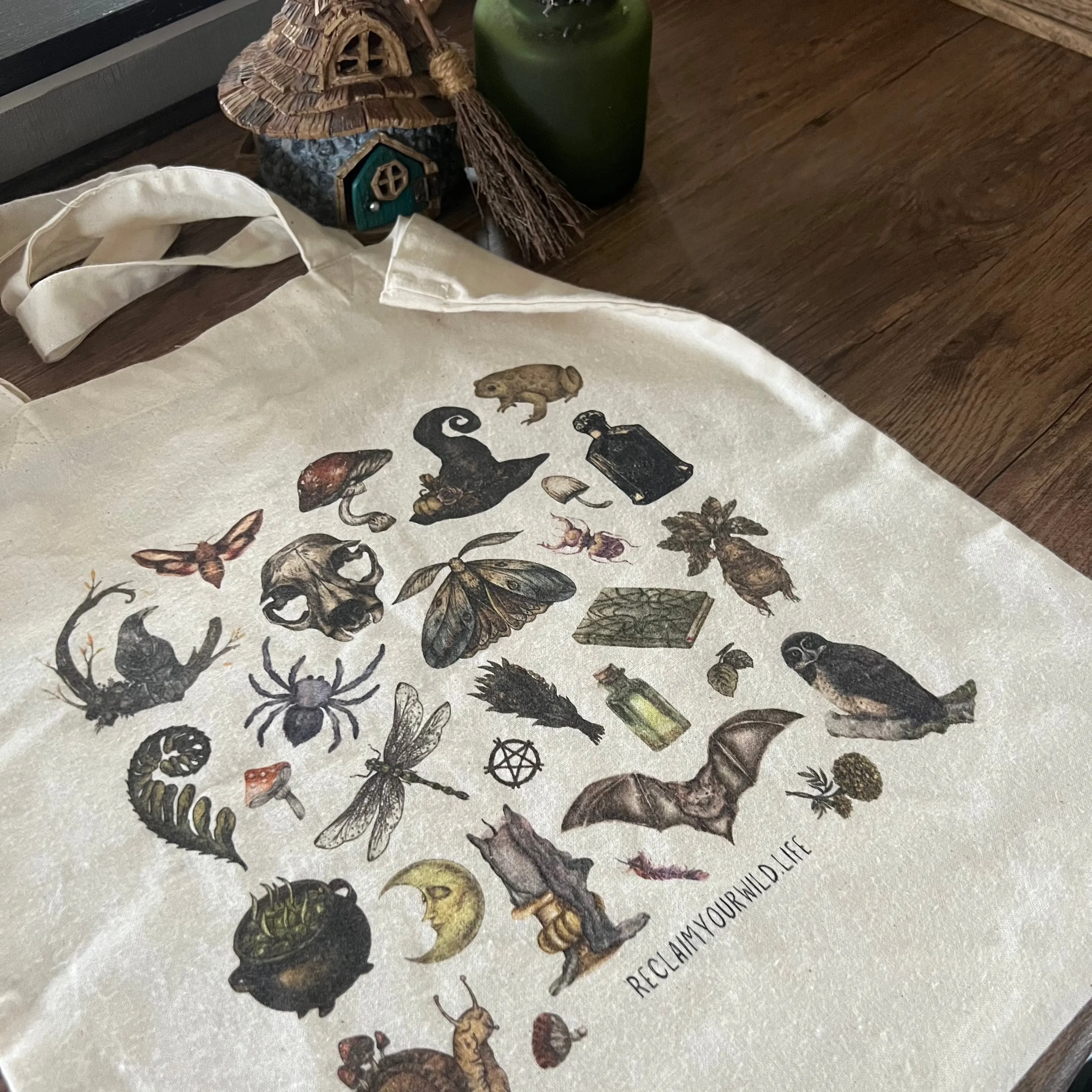 Witchy Organic Cotton Tote