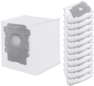 WKZO 12 Pcs Dirt Disposal Bags Replacement Parts for iRobot Roomba i1 ,i3 , i4 , i5 , i7 , i8 , j5 , j7 , Combo j7 , j8 , j9 , Combo j9 ,i & s & j Series Clean Base Automatic Vacuum Bags