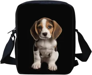 Women Teens Shoulder Crossbody Bag, Lightweight Zipper Messenger Bags for Travel School