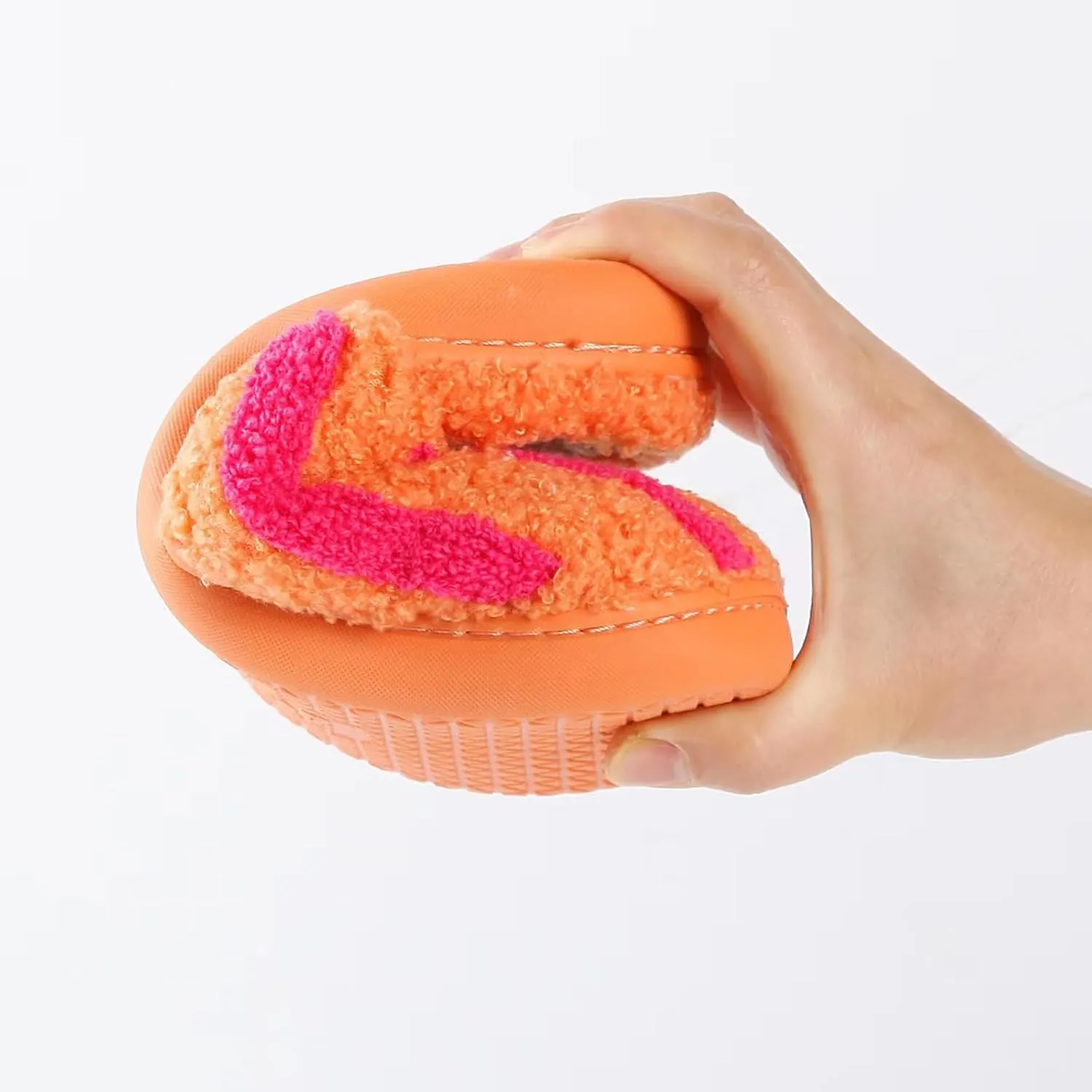 Women's & Men's Fluffy Plush Slippers - Cute Cartoon Animal House Slippers - Cuddly Warm Indoor/Outdoor Fuzzy Memory Foam Retro Home Couple Shoes