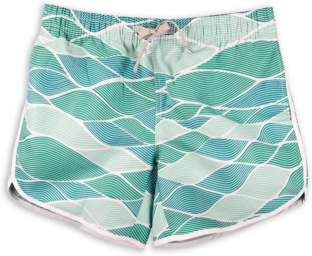 Womens Board Shorts Beach Quick Dry Fabric Swim Slim Trunks Ocean Travel Sports