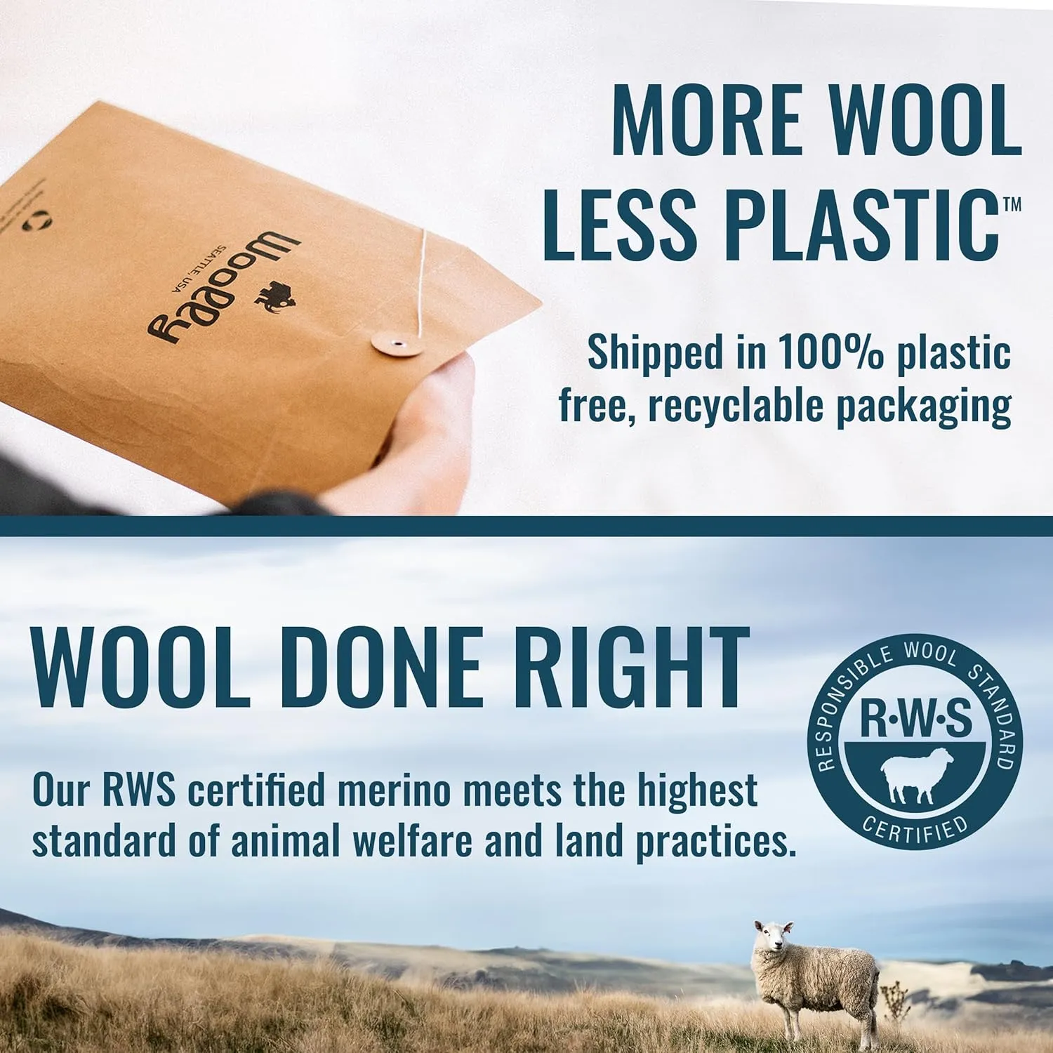 Women's Merino Hipster Brief By Woolly | RWS Certified | Soft, Breathable, Seattle Designed