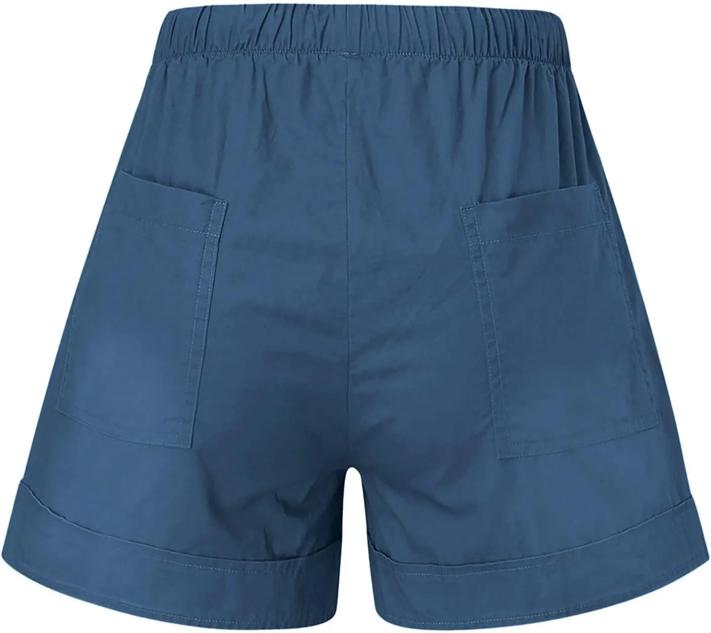 Womens Shorts Casual Summer 2025 Beach Vacation Plus Size Elastic Waist Drawstring with Pockets Comfy Trendy Clothes