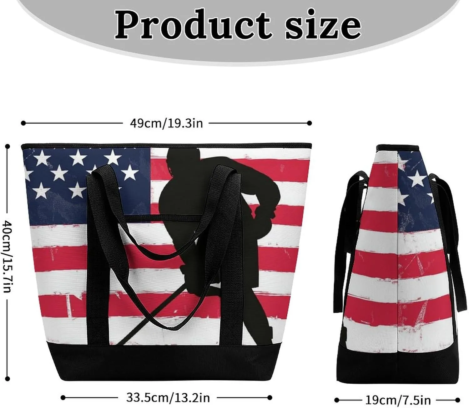 Women's Spacious Thermal Shoulder Bag Stylish Insulated Shopping Tote