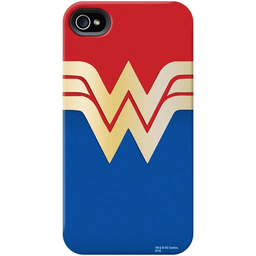 Wonder Woman Red, Gold & Blue Phone Case