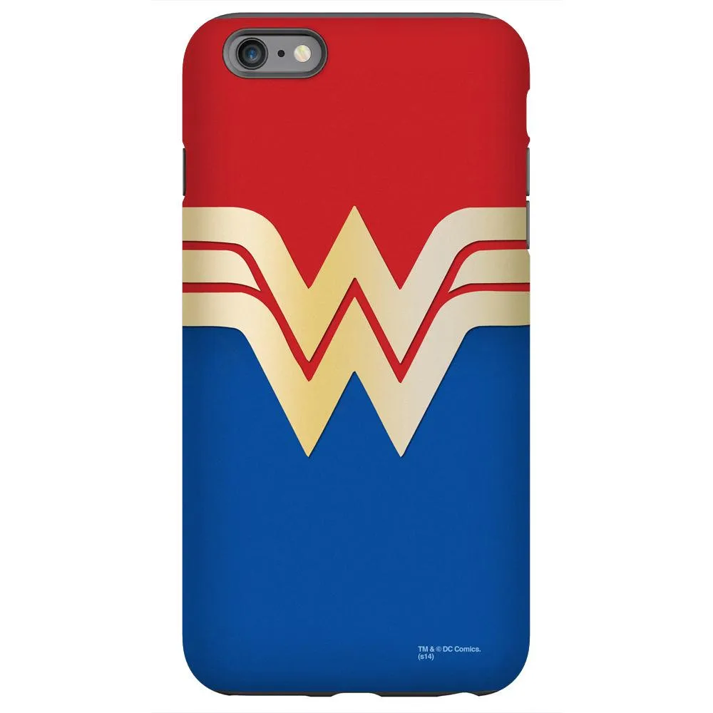Wonder Woman Red, Gold & Blue Phone Case