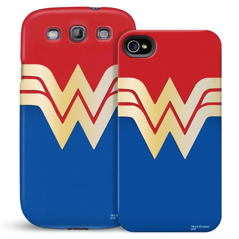 Wonder Woman Red, Gold & Blue Phone Case