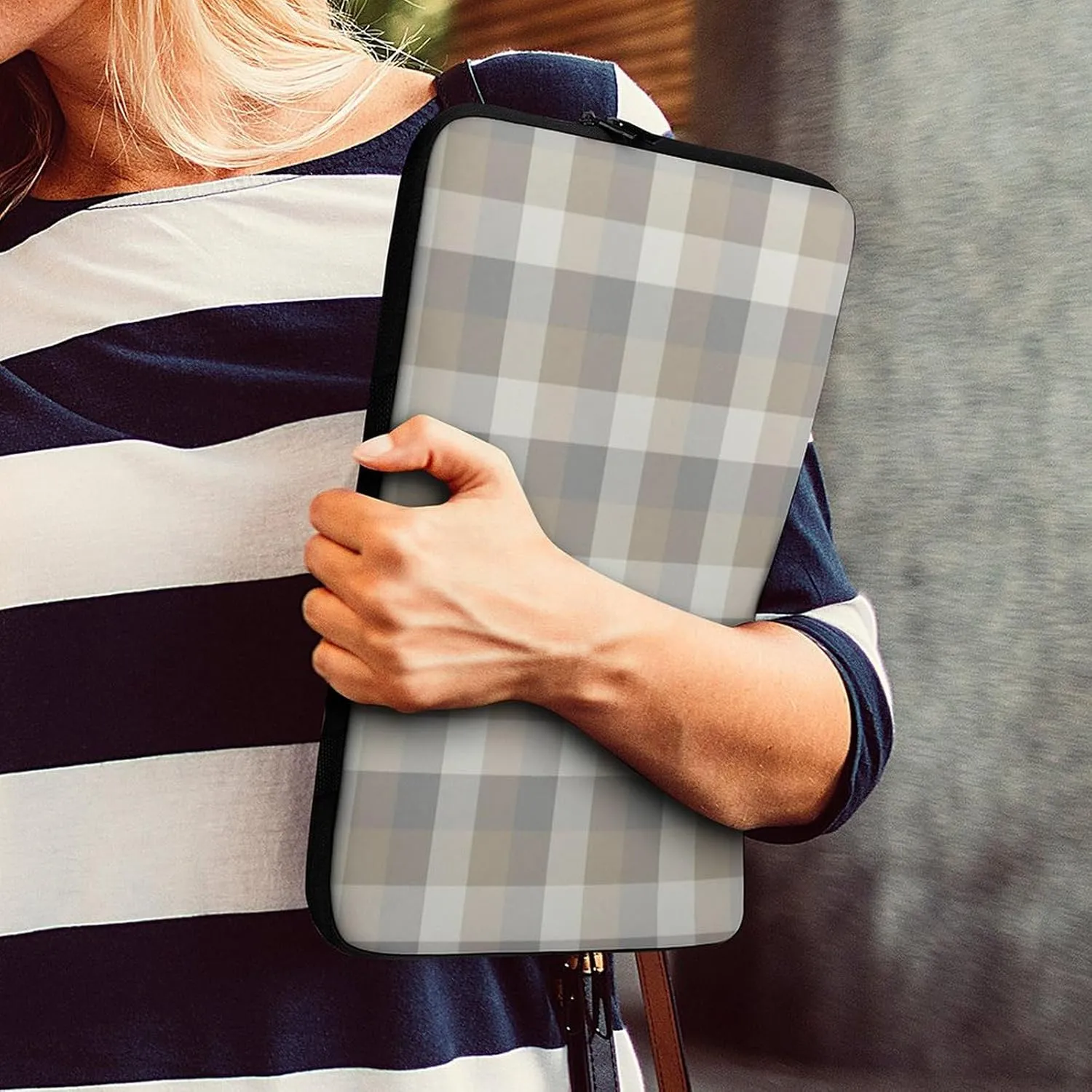 Wooden Wood Planks All Print Hands Free Withdrawal Laptop Bag Unisex