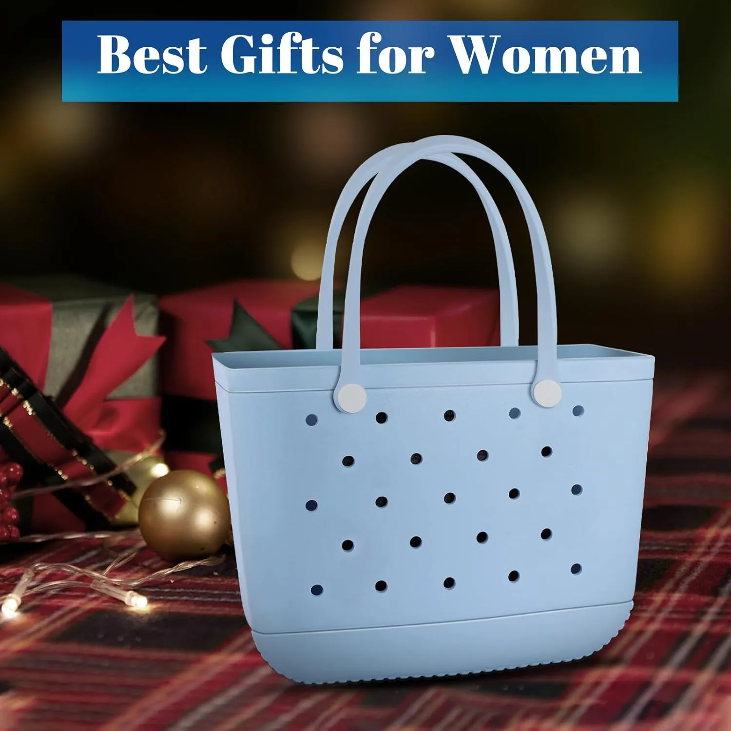 X-Large Rubber Tote Bag Waterproof Beach Washable Handbag Storage Bags Durable Modern Travel SportsTote Bag