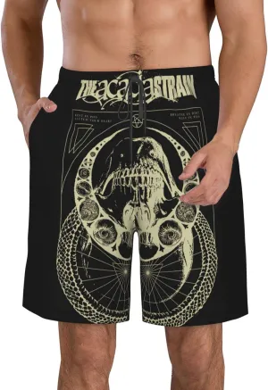 XENITE The Acacia Music and Strain Mens Swim Trunks Swim Shorts with Mesh Lining Beach Shorts Bathing Suits