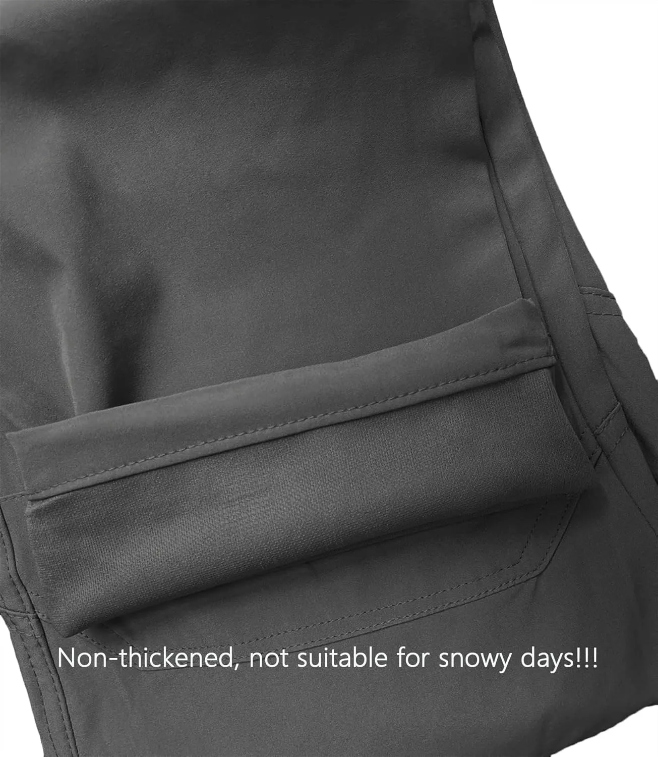 YAXHWIV Men's Hiking Cargo Pants Water Resistant Lightweight Tactical Outdoor Work Pants with Pockets(No Belt)