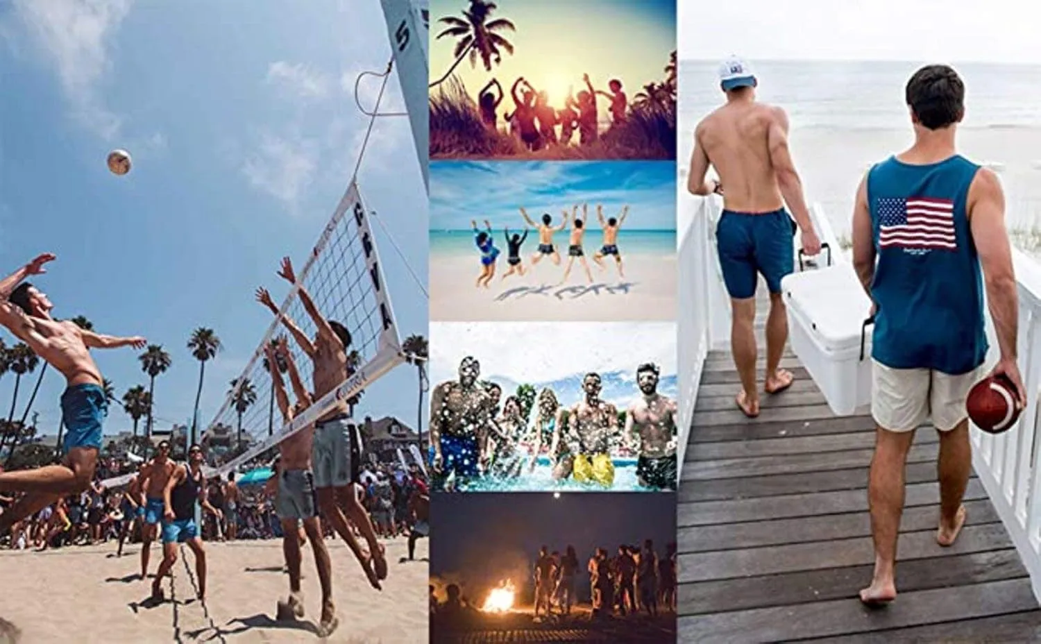Youth Beach Shorts Breathable Swimming Shorts Beach Half Pants
