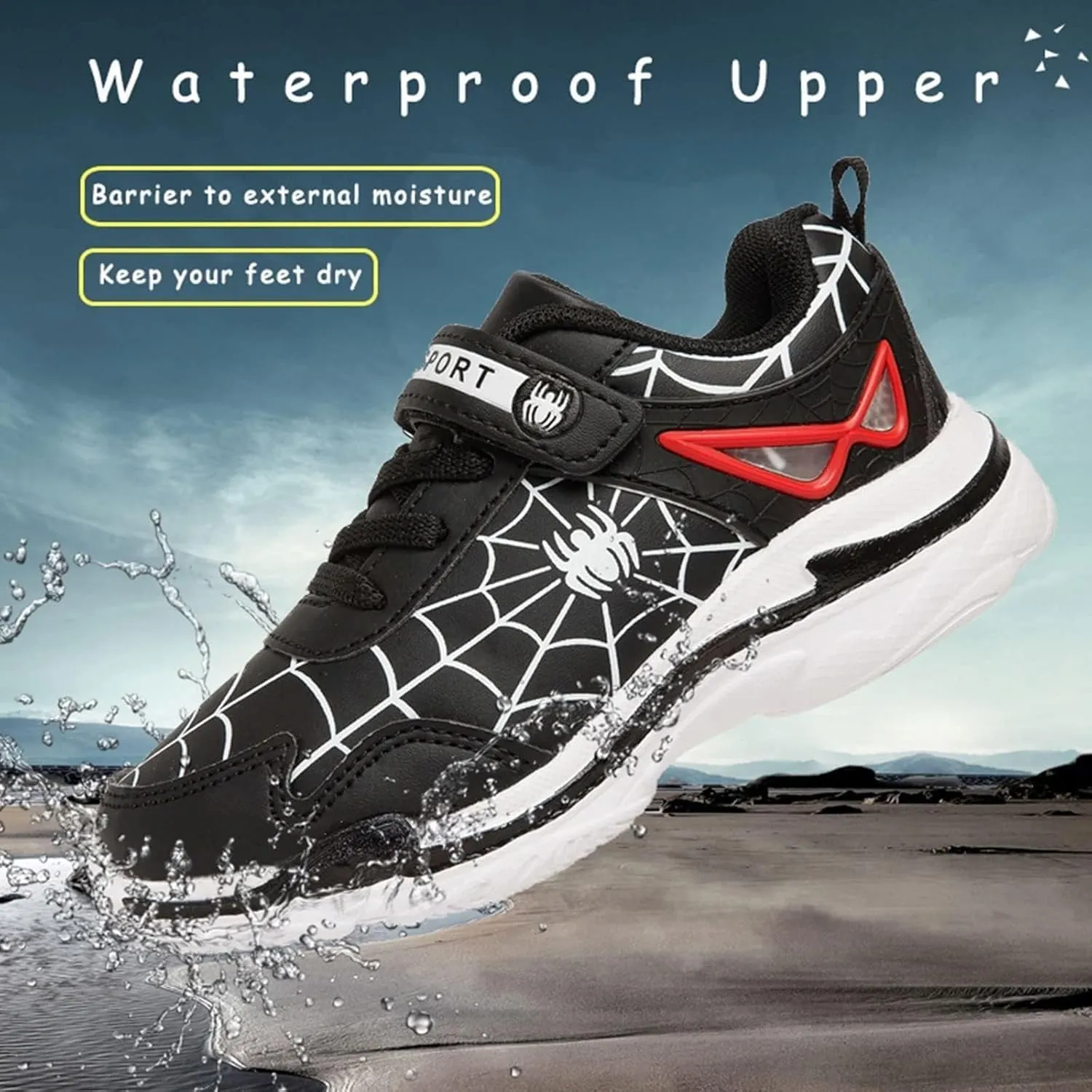 YTRXM Little/Big Boys Girls Shoes Kids Lightweight Breathable Running Sneakers Children Athletic Sport Tennis Walking Shoes