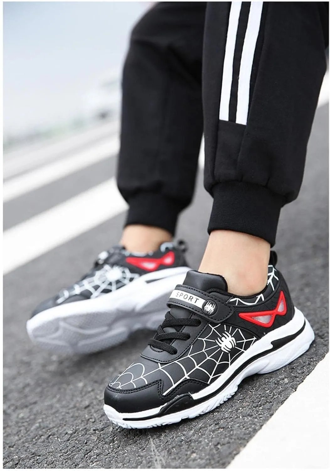 YTRXM Little/Big Boys Girls Shoes Kids Lightweight Breathable Running Sneakers Children Athletic Sport Tennis Walking Shoes
