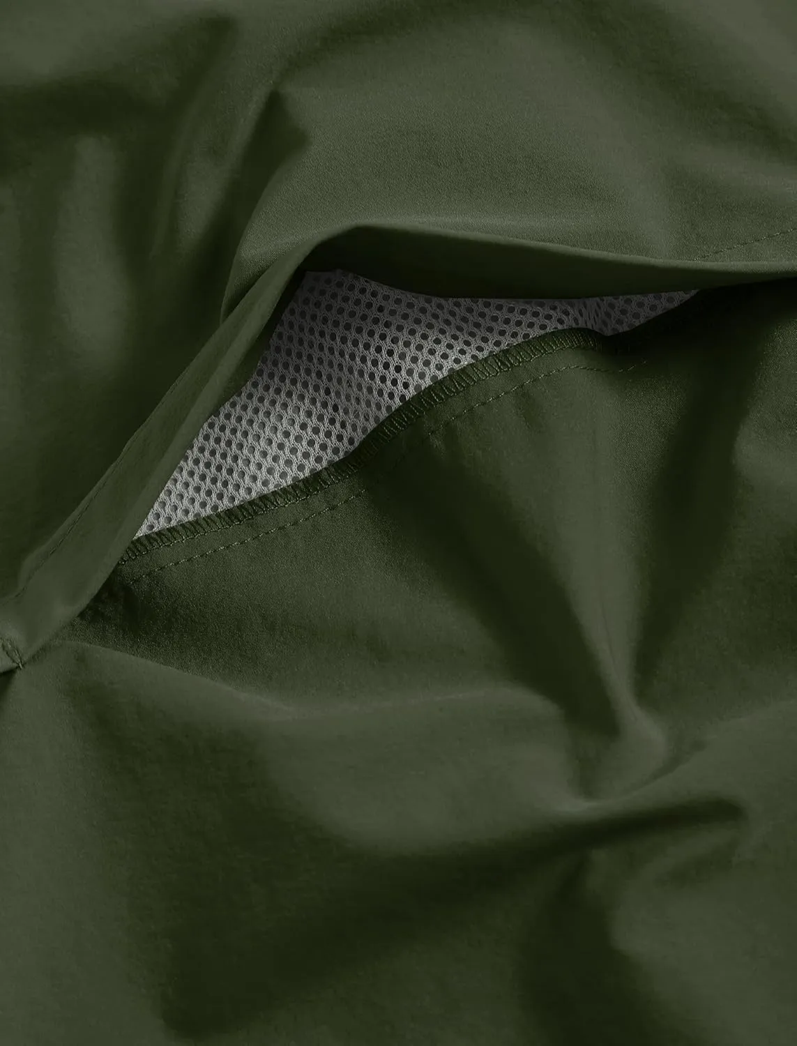 ZAFUL Men's Fishing Shirts Sun Protection Short Sleeve Travel Work Hiking Shirt Button Down Shirts with Zipper Pockets